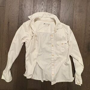 Eddie Bauer Cream Button Down Shirt